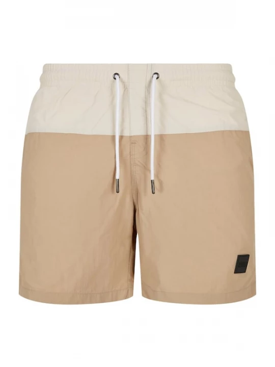 Foto van product Urban Classics Zwemshorts beige / donkerbeige