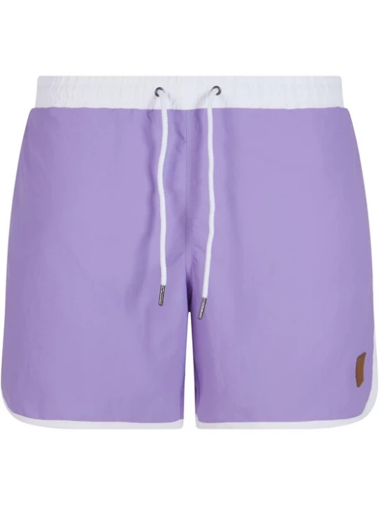 Foto van product Urban Classics Zwemshorts bruin / grijs / lavendel