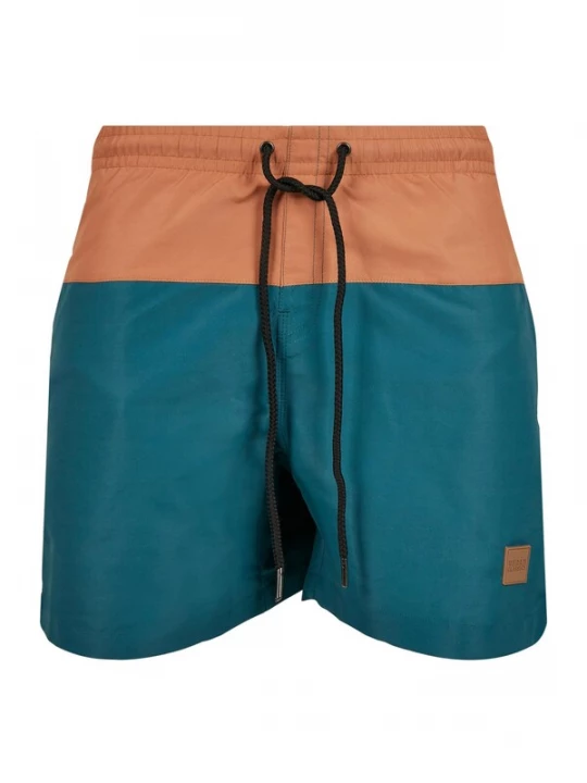 Foto van product Urban Classics Zwemshorts donkerblauw / bruin