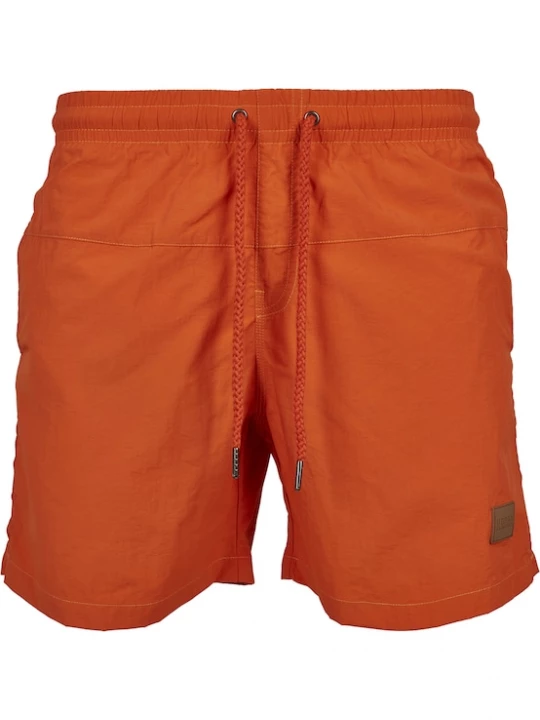 Foto van product Urban Classics Zwemshorts donkeroranje