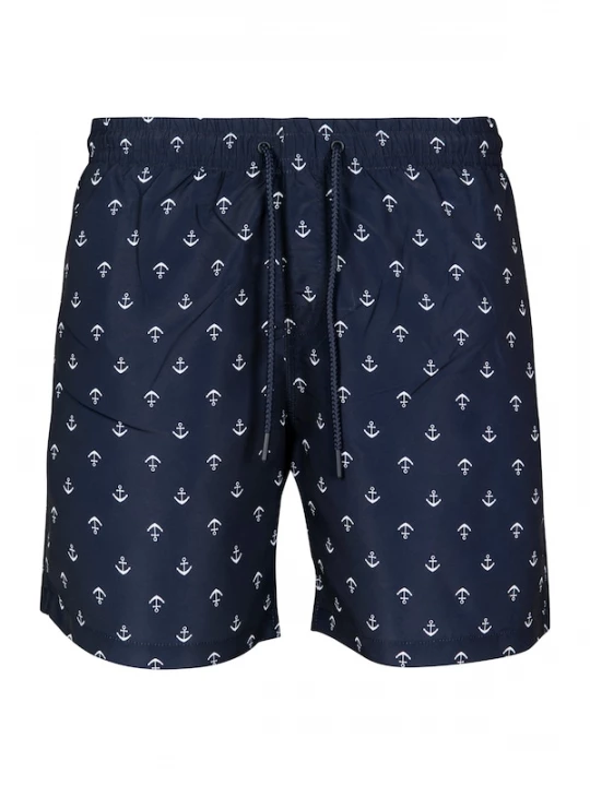 Foto van product Urban Classics Zwemshorts marine / wit