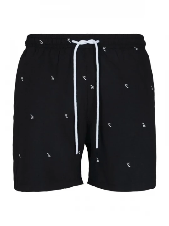 Foto van product Urban Classics Zwemshorts zwart / wit
