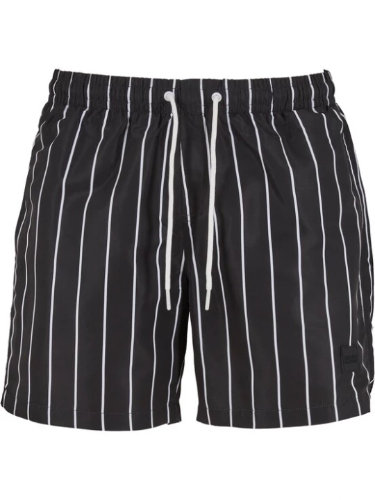 Foto van product Urban Classics Zwemshorts zwart / wit