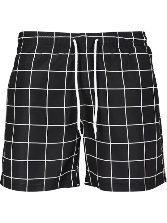 Foto van product Urban Classics Zwemshorts zwart / wit