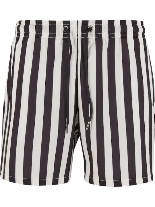 Foto van product Urban Classics Zwemshorts zwart / wit