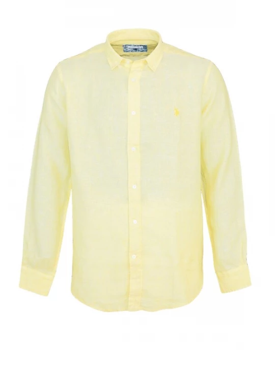 Foto van product US POLO ASSN. Overhemd geel