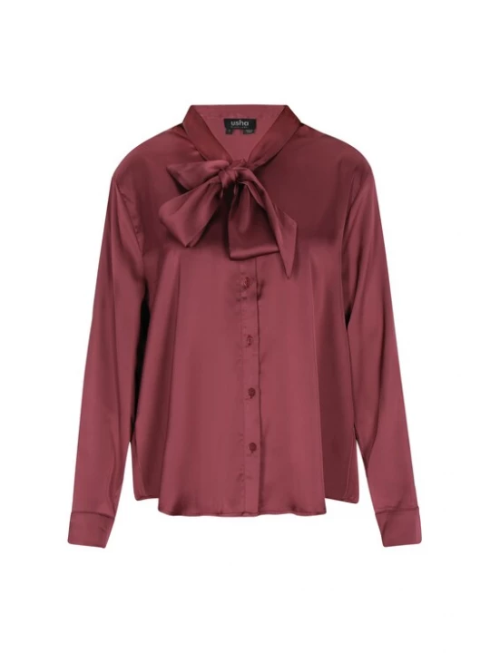 Foto van product usha BLACK LABEL Blouse bourgogne
