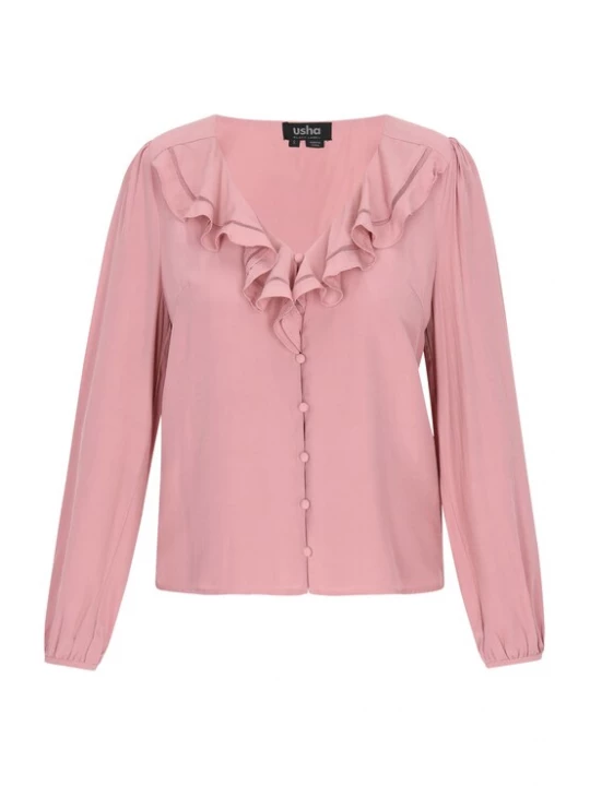 Foto van product usha BLACK LABEL Blouse lichtroze