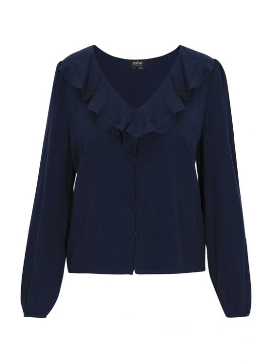 Foto van product usha BLACK LABEL Blouse navy