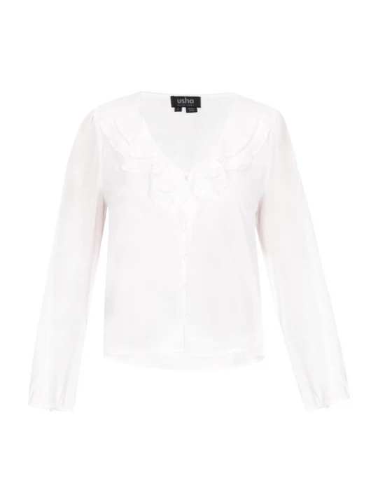 Foto van product usha BLACK LABEL Blouse wit