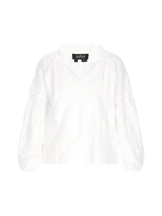 Foto van product usha BLACK LABEL Blouse wit