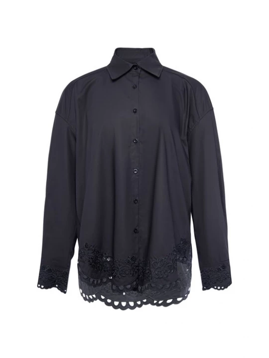 Foto van product usha BLACK LABEL Blouse zwart