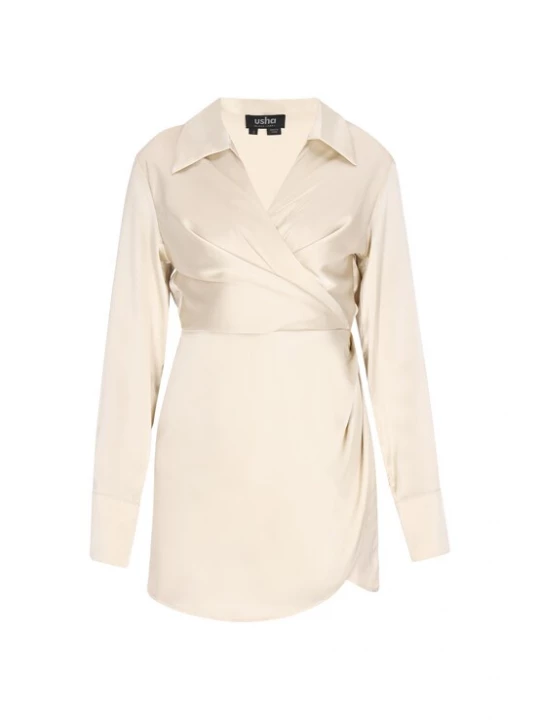 Foto van product usha BLACK LABEL Cocktailjurk crème