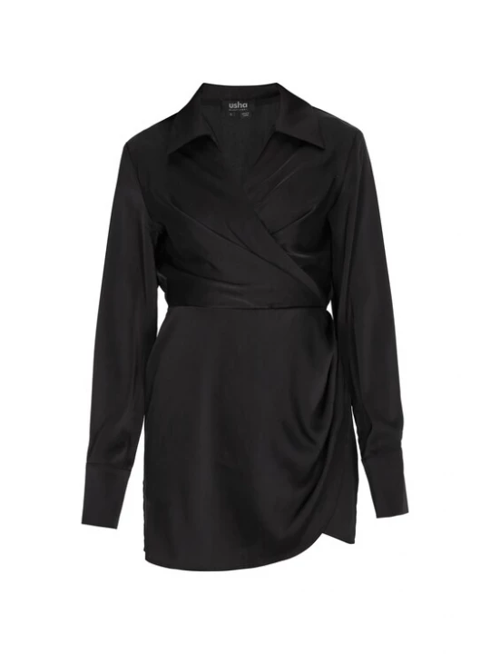 Foto van product usha BLACK LABEL Cocktailjurk zwart