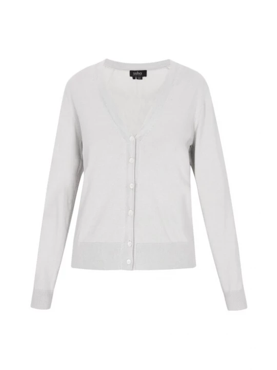 Foto van product usha BLACK LABEL Gebreid vest lichtgrijs