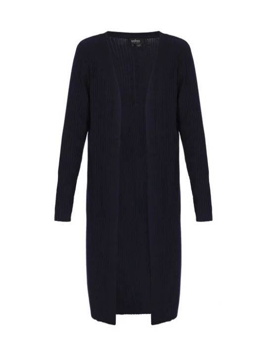 Foto van product usha BLACK LABEL Gebreid vest navy