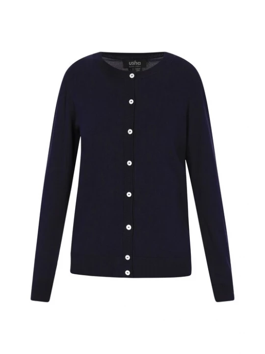 Foto van product usha BLACK LABEL Gebreid vest navy