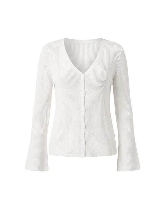 Foto van product usha BLACK LABEL Gebreid vest wit