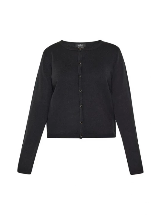 Foto van product usha BLACK LABEL Gebreid vest zwart