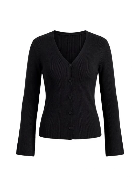 Foto van product usha BLACK LABEL Gebreid vest zwart