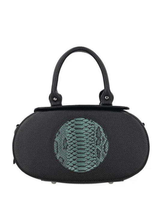 Foto van product usha BLACK LABEL Handtas jade groen / zwart