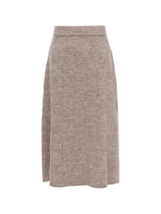 Foto van product usha BLACK LABEL Rok beige gemêleerd