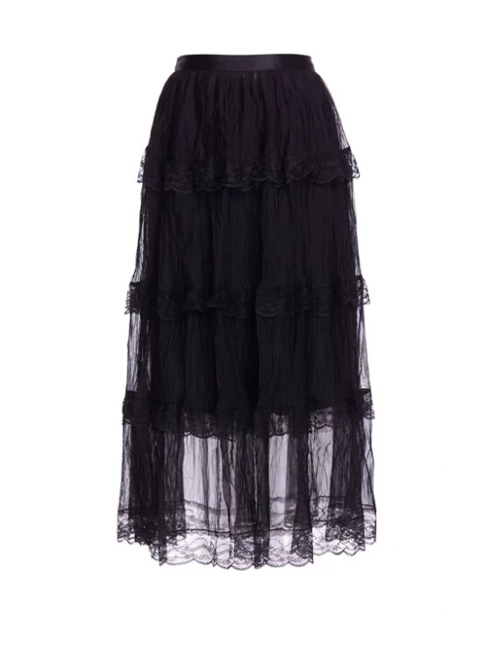 Foto van product usha BLACK LABEL Rok zwart
