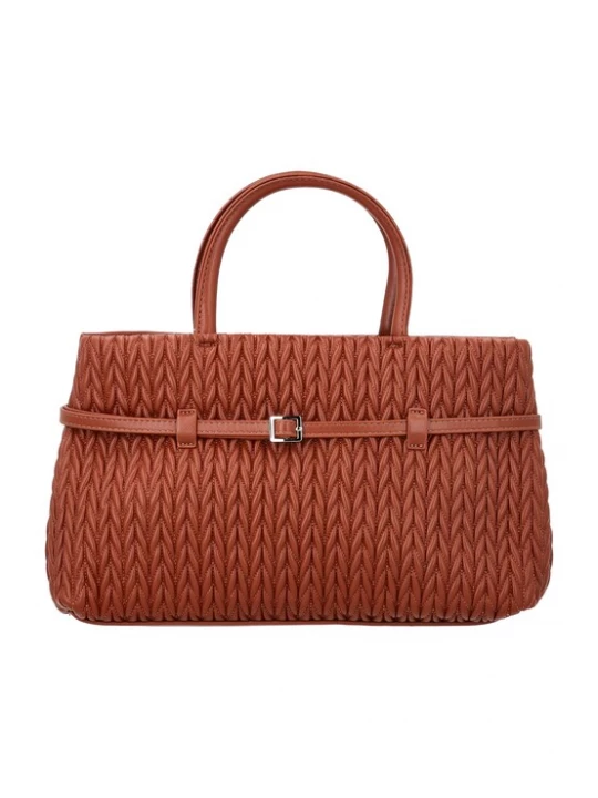 Foto van product usha BLACK LABEL Schoudertas kastanjebruin