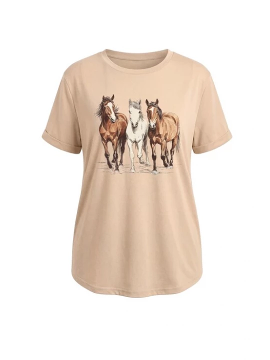 Foto van product usha BLACK LABEL Shirt gemengde kleuren / perzik