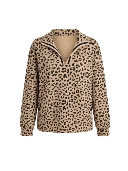 Foto van product usha BLACK LABEL Sweatshirt beige / bruin gemêleerd