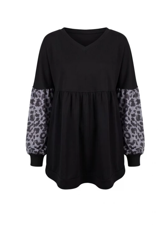 Foto van product usha BLACK LABEL Sweatshirt zwart