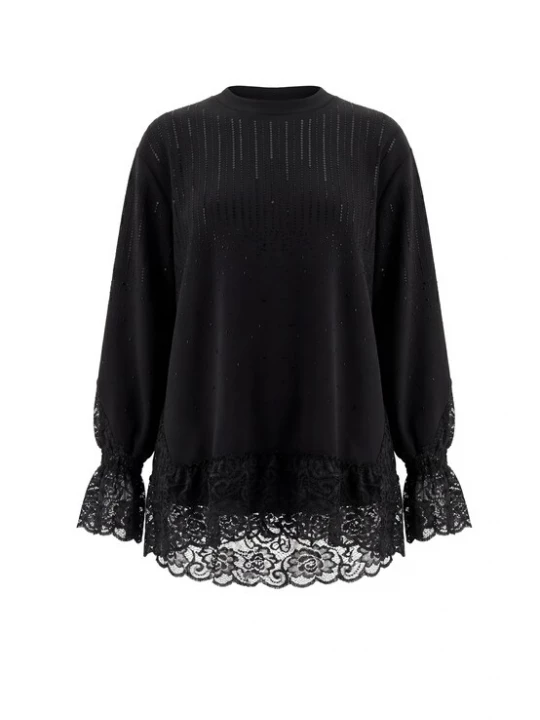 Foto van product usha BLACK LABEL Sweatshirt zwart