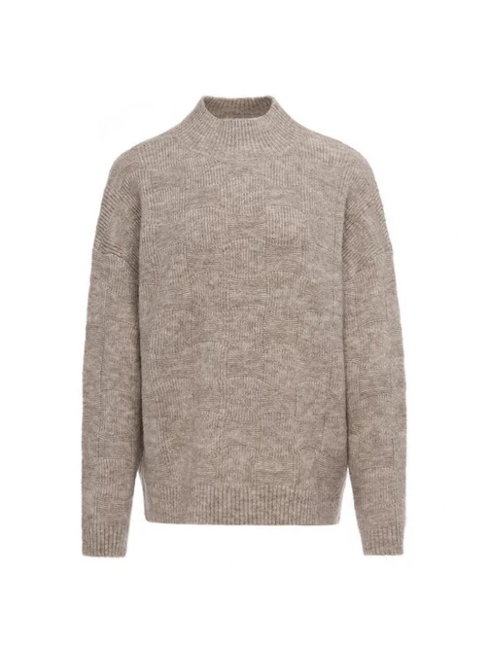 Foto van product usha BLACK LABEL Trui beige gemêleerd