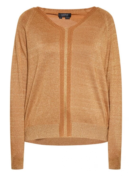 Foto van product usha BLACK LABEL Trui camel