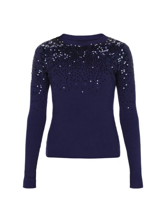 Foto van product usha BLACK LABEL Trui navy