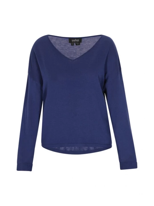 Foto van product usha BLACK LABEL Trui navy