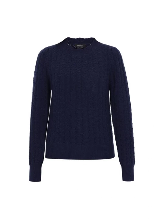 Foto van product usha BLACK LABEL Trui navy