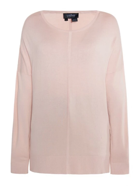 Foto van product usha BLACK LABEL Trui 'Nowles' rosa