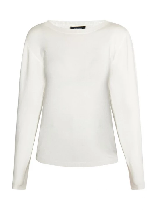 Foto van product usha BLACK LABEL Trui 'Nowles' wolwit