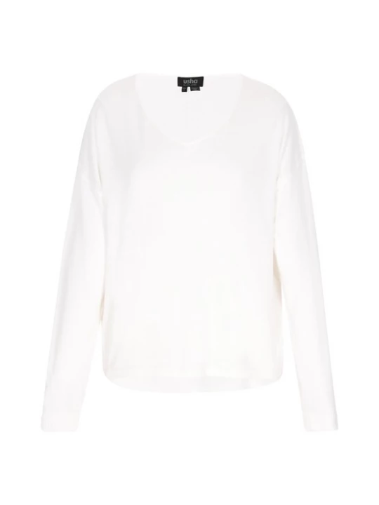 Foto van product usha BLACK LABEL Trui offwhite