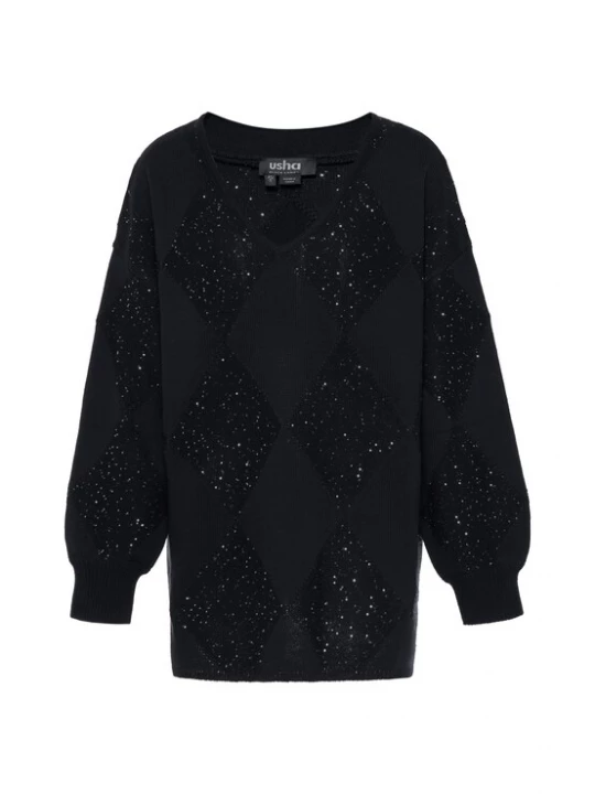 Foto van product usha BLACK LABEL Trui zwart
