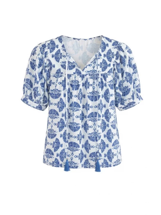 Foto van product Usha Blouse blauw