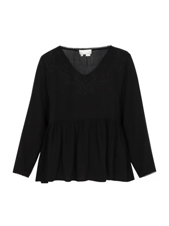 Foto van product Usha Blouse 'Everyday Fashion' zwart