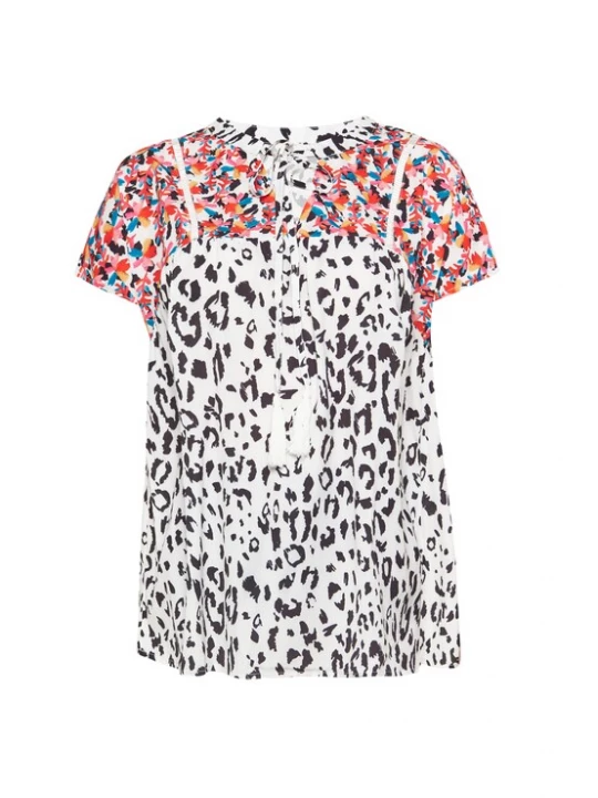 Foto van product Usha Blouse gemengde kleuren