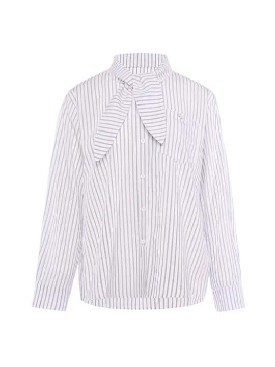 Foto van product Usha Blouse grijs / wit
