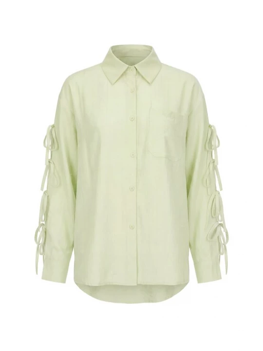 Foto van product Usha Blouse lichtgroen
