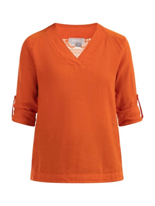 Foto van product Usha Blouse oranje