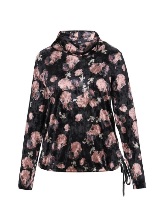Foto van product Usha Blouse oudroze / zwart