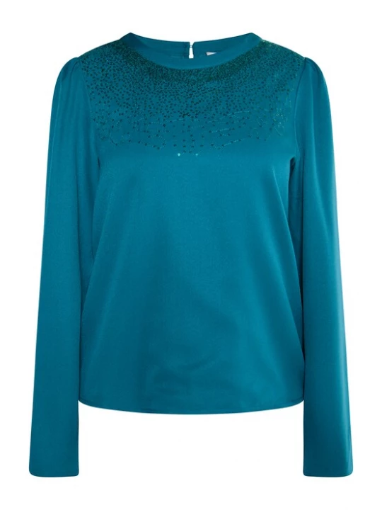 Foto van product Usha Blouse petrol