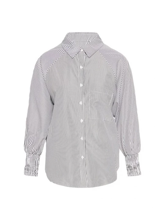 Foto van product usha BLUE LABEL Blouse blauw / wit